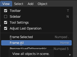 Frame Selected