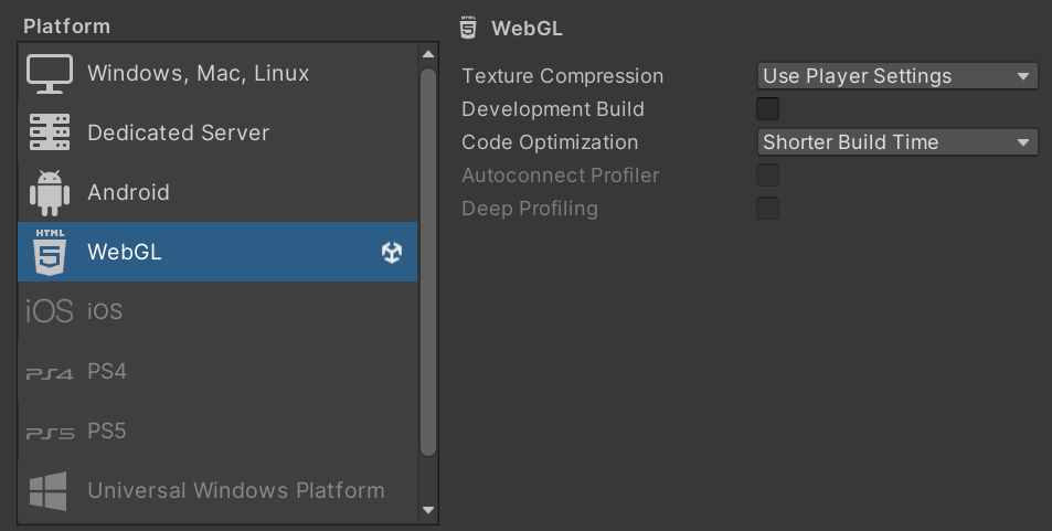 WebGL julkaisu